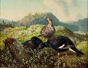 Ferdinand von Wright Black Grouses oil painting artist